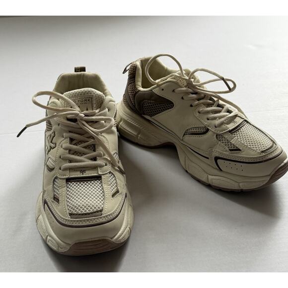 Zoo York Chunky Sneakers Beige Brown Mesh Dad Shoes Size 42 (US 9) Streetwear - Picture 3 of 7